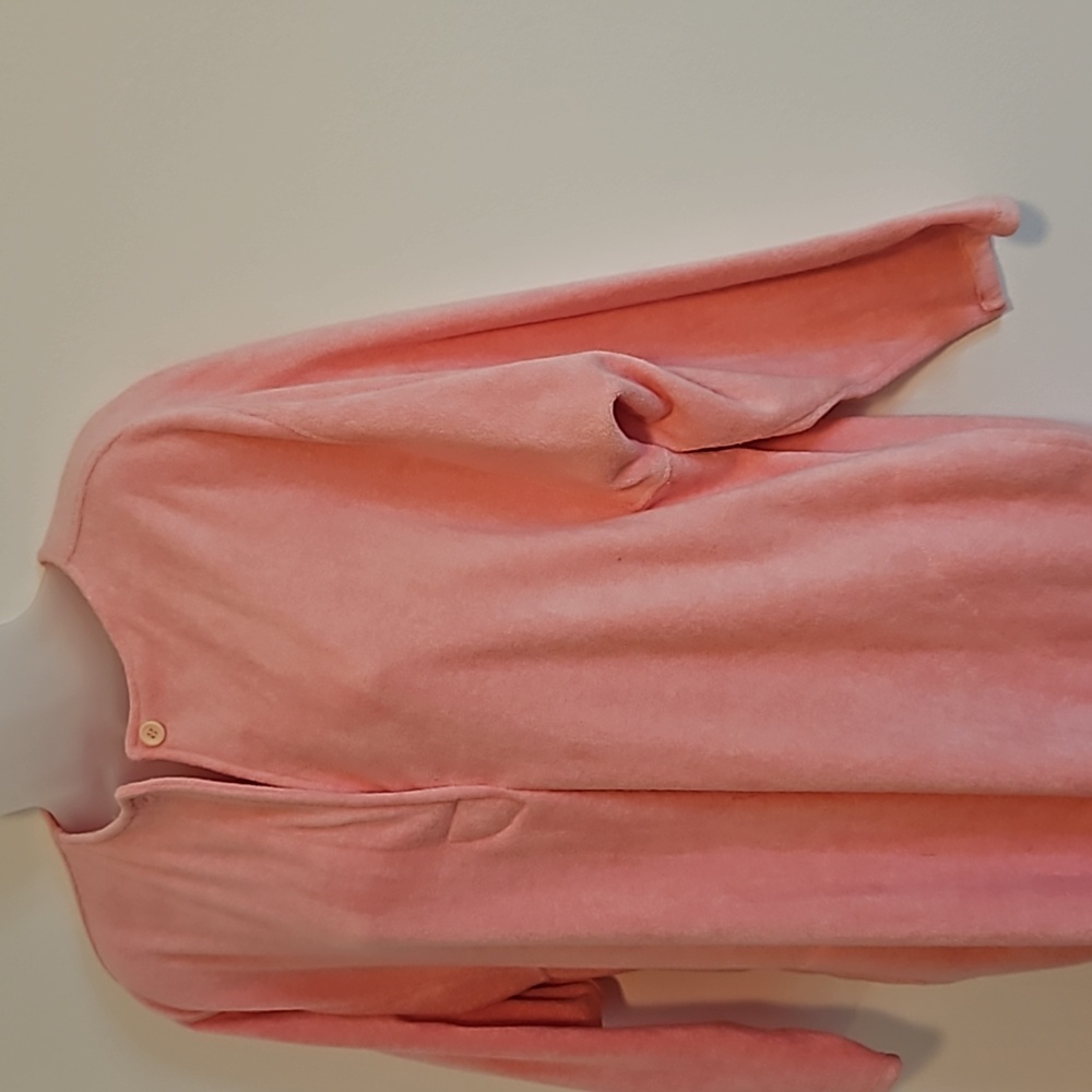 Willismith Pink Terry Pullover Robe Loungwear Sz.… - image 3